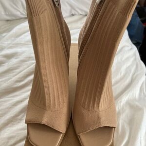 Jlo open toe booties